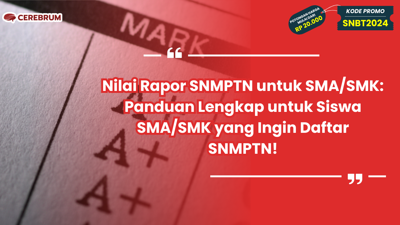 Nilai Rapor SNMPTN