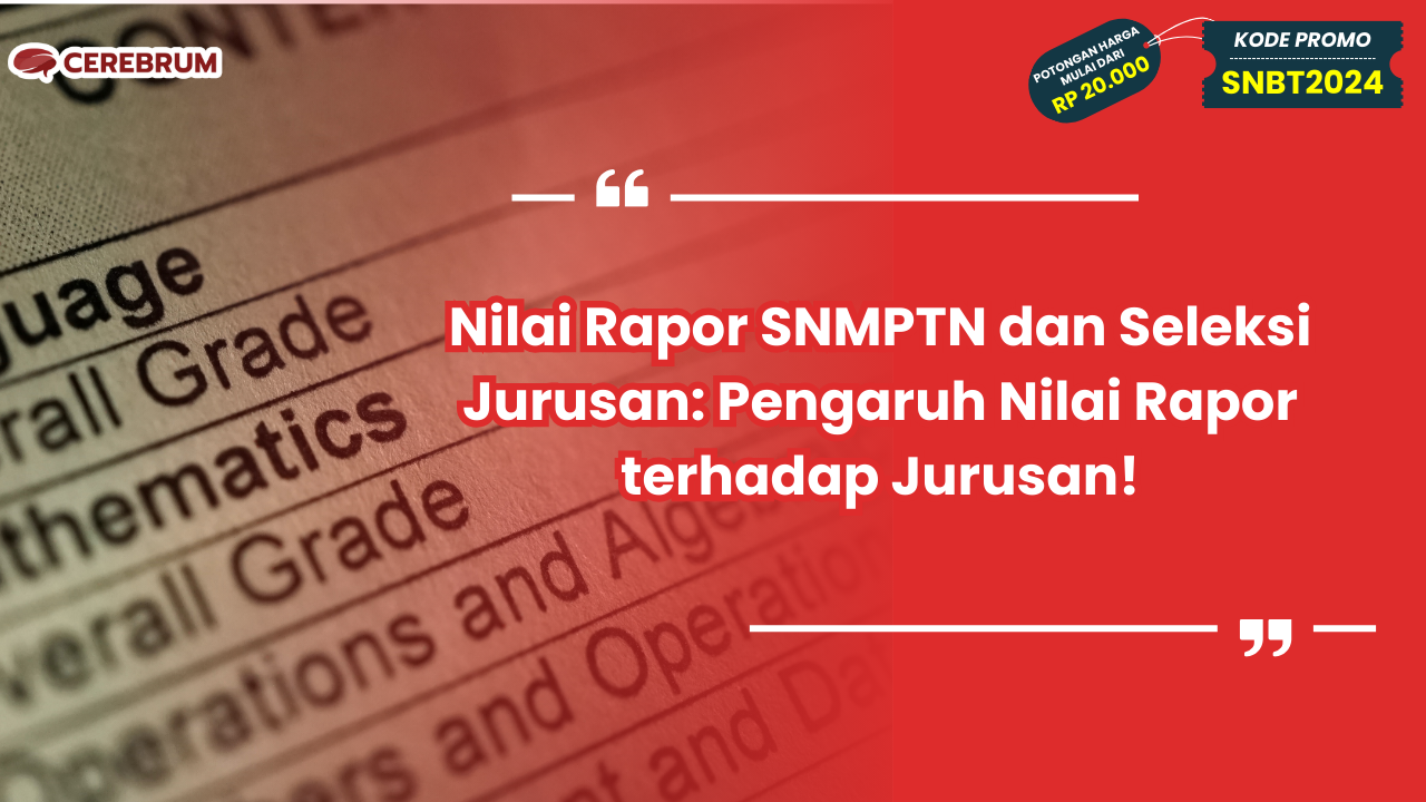 Nilai Rapor SNMPTN