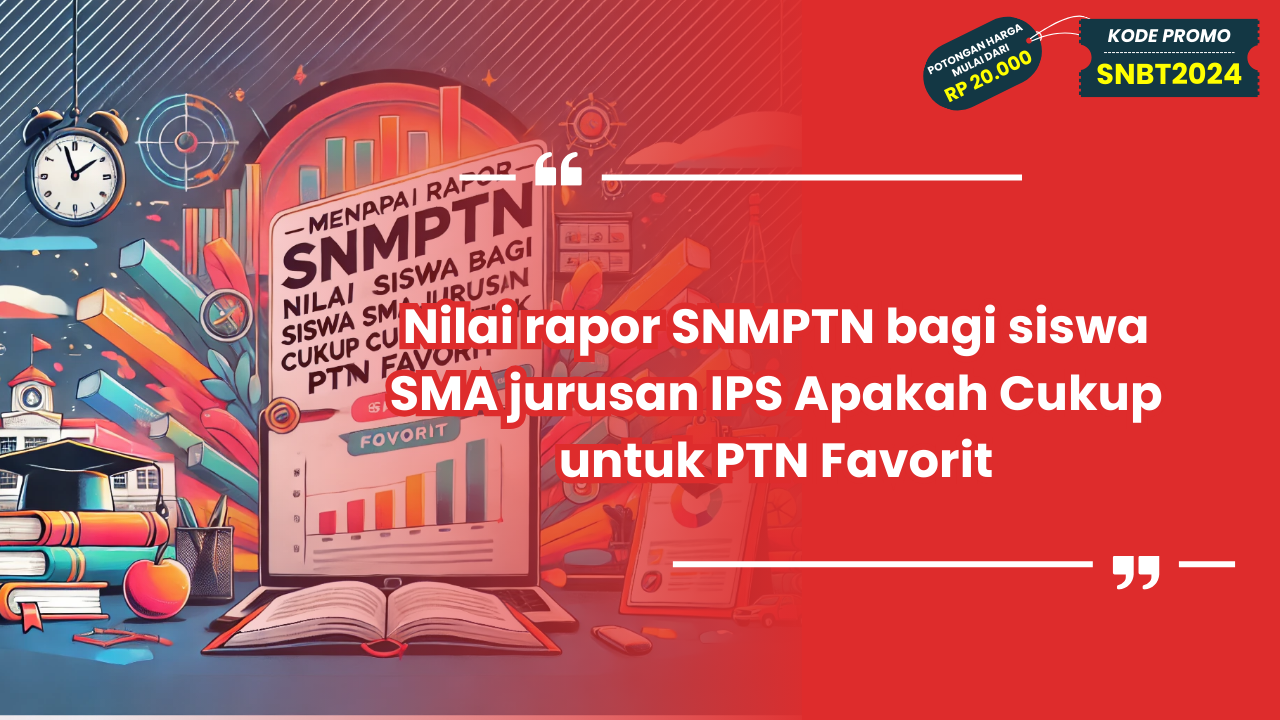 Nilai rapor SNMPTN