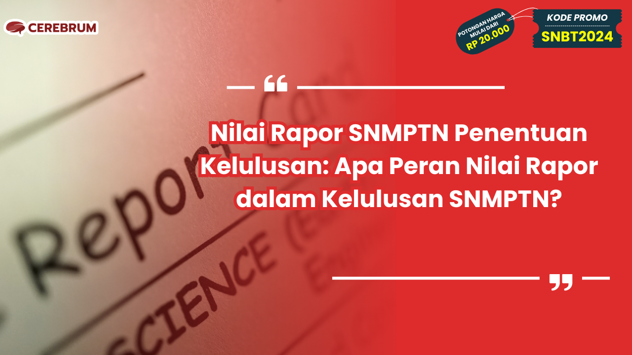 Nilai Rapor SNMPTN