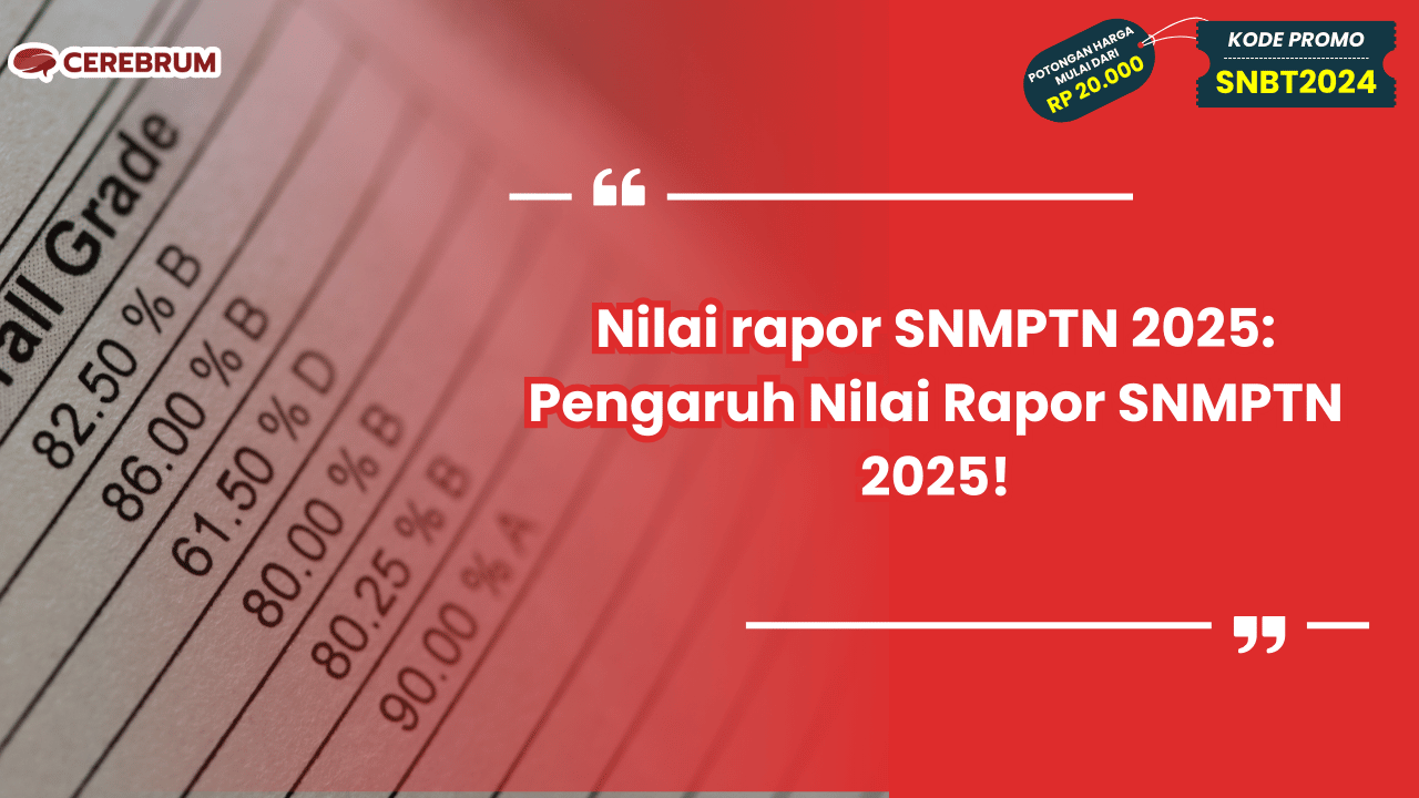 Nilai rapor SNMPTN