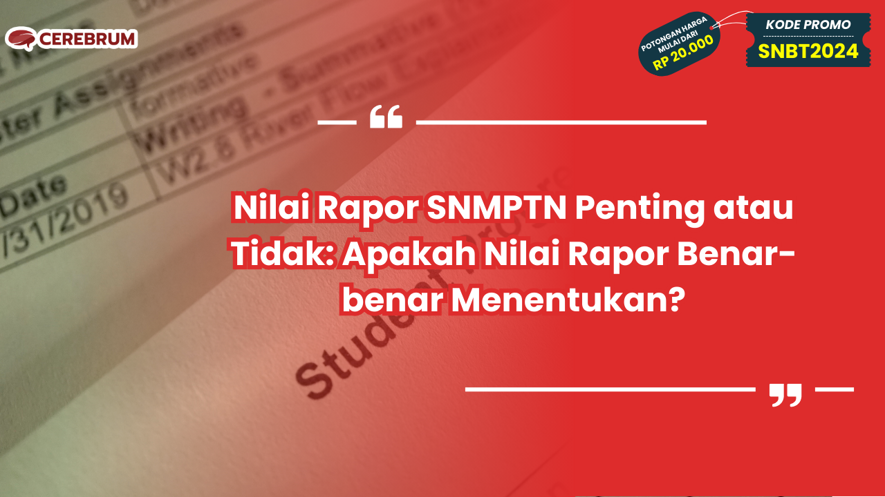Nilai Rapor SNMPTN
