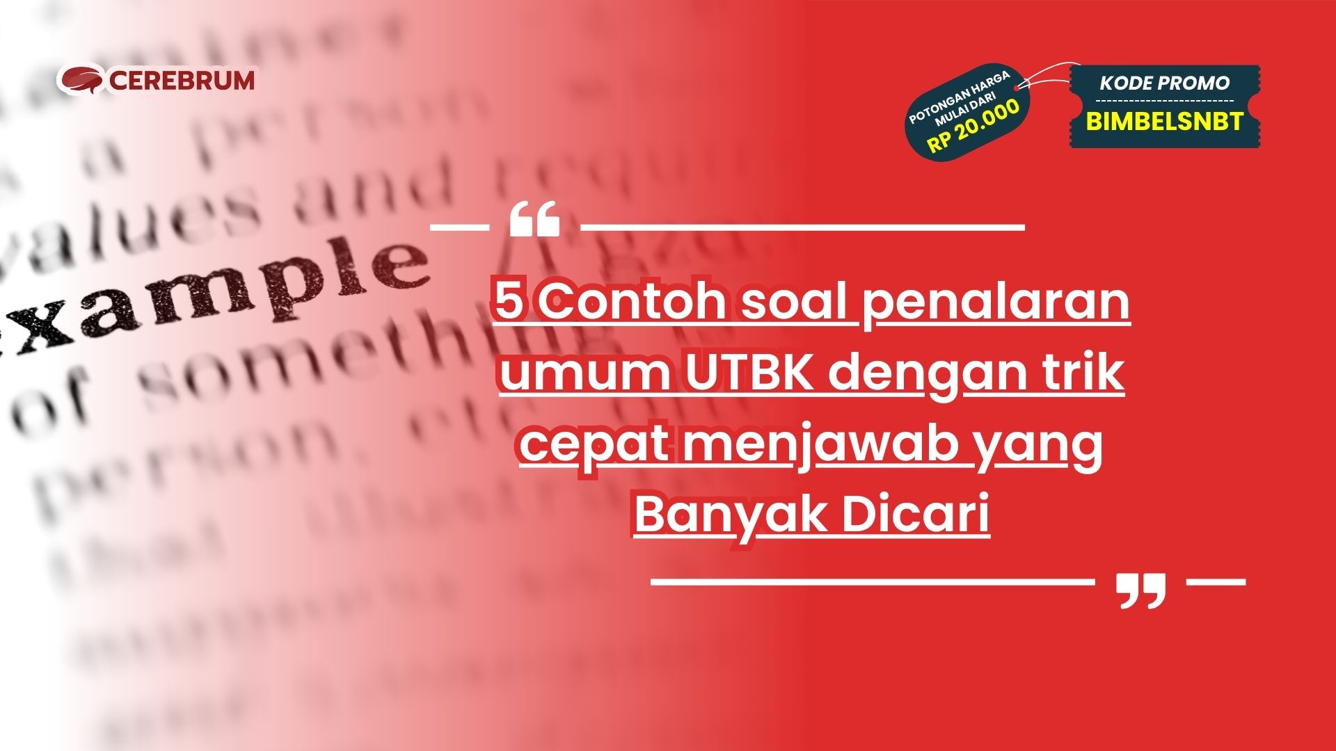 Contoh soal penalaran umum