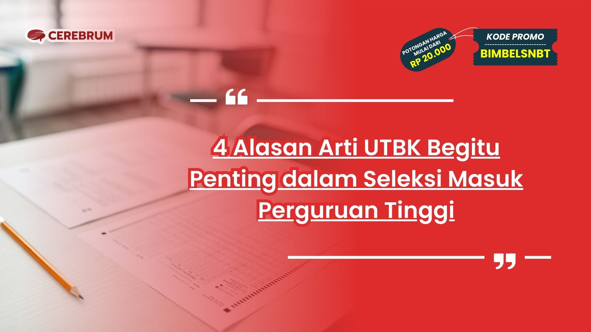 Arti UTBK