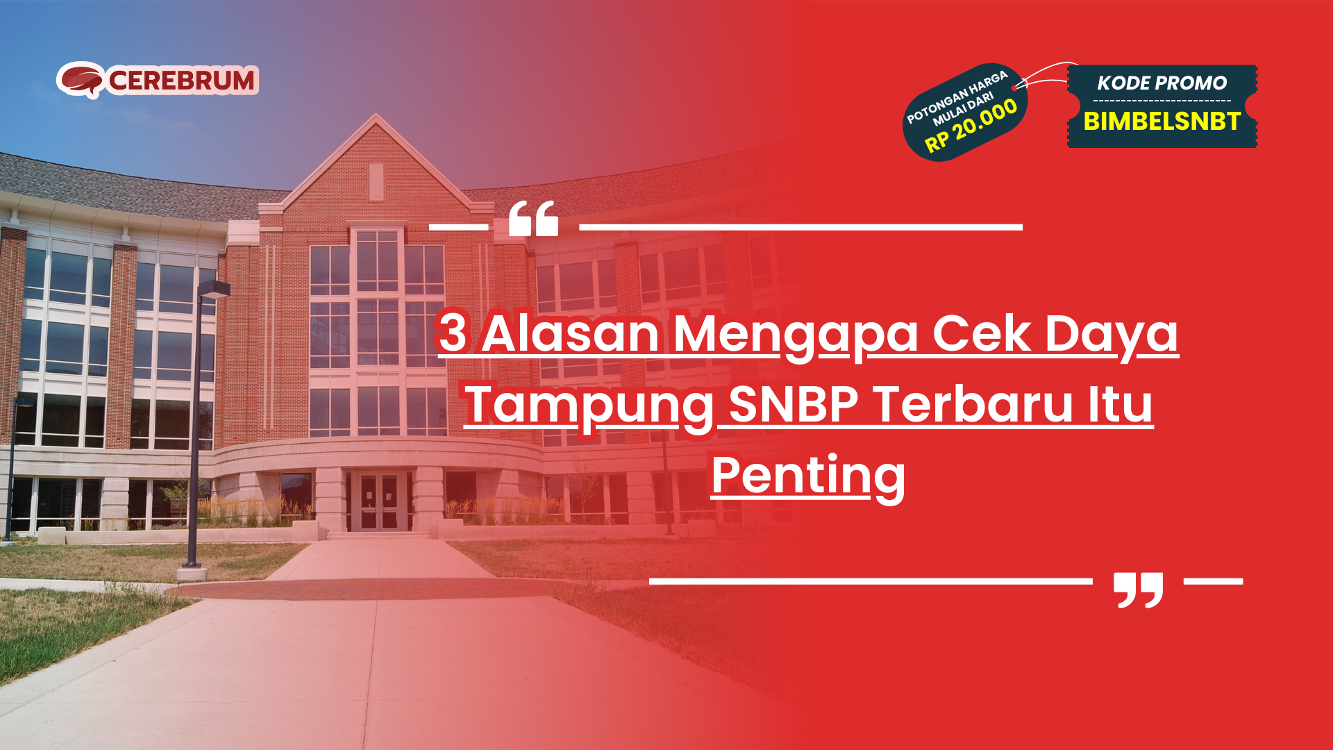 cek daya tampung snbp