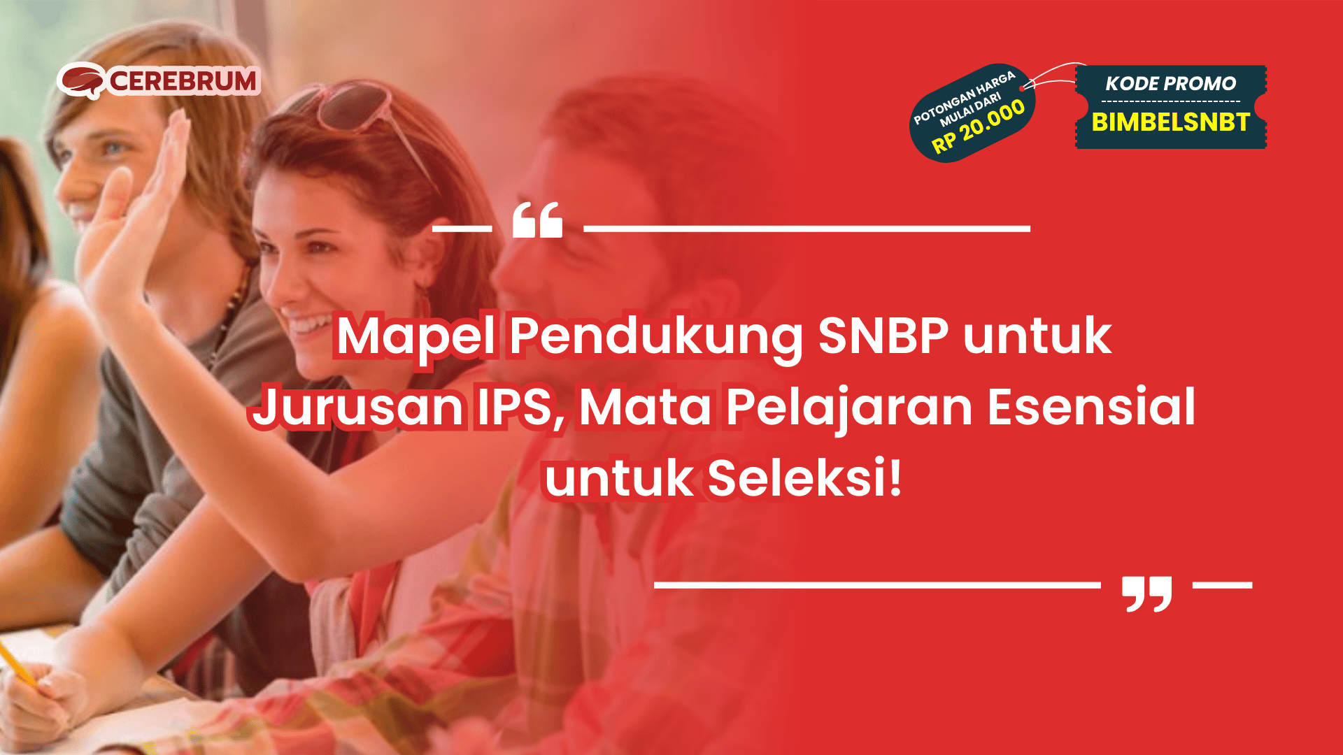 Mapel Pendukung SNBP untuk Jurusan IPS