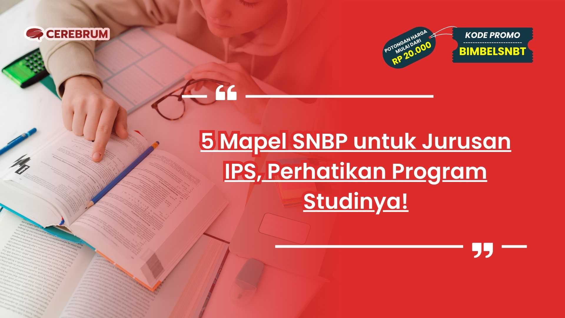 Mapel SNBP untuk Jurusan IPS