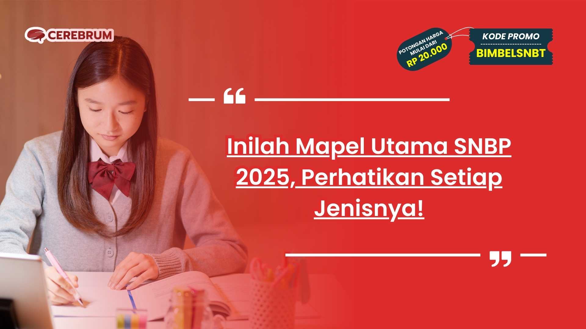 Mapel Utama SNBP