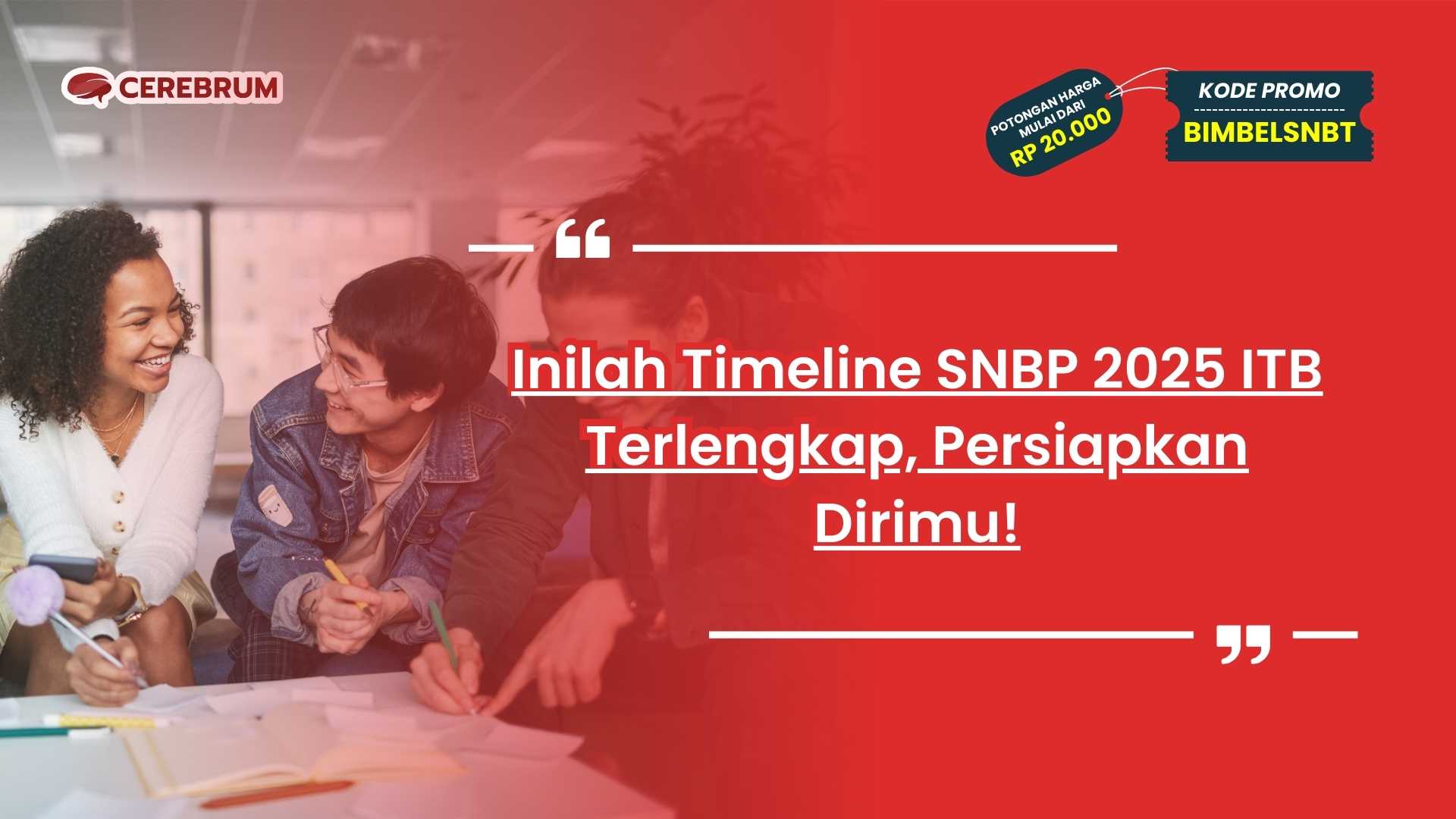 Timeline SNBP 2025 ITB
