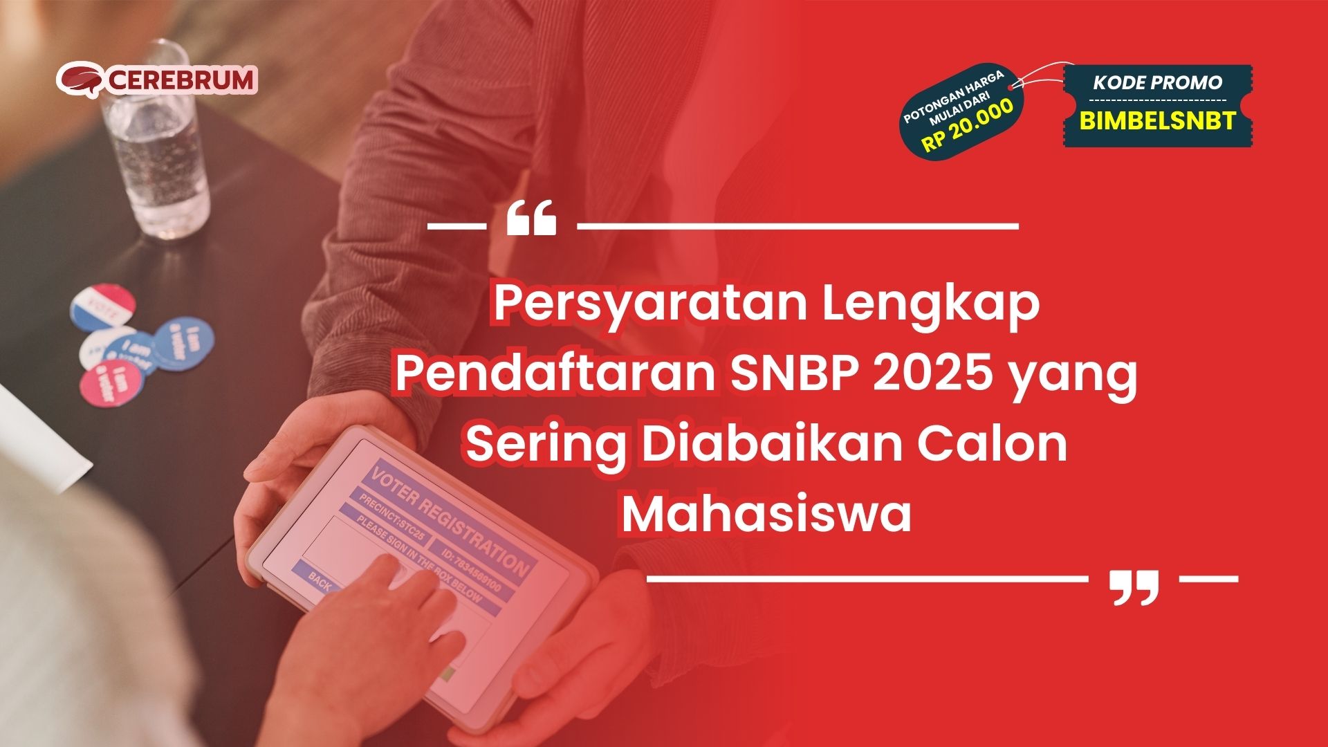 Pendaftaran SNBP