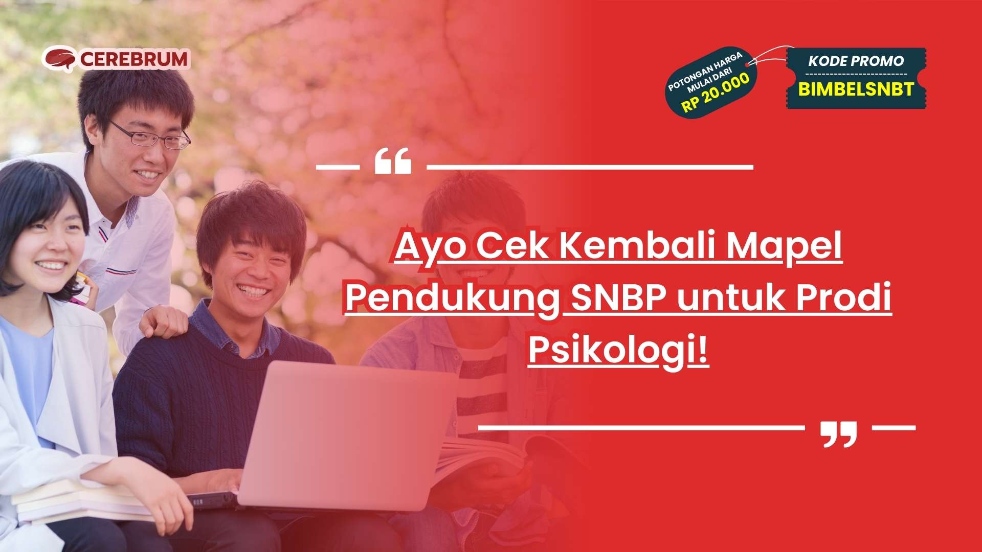 Mapel Pendukung SNBP untuk Prodi Psikologi