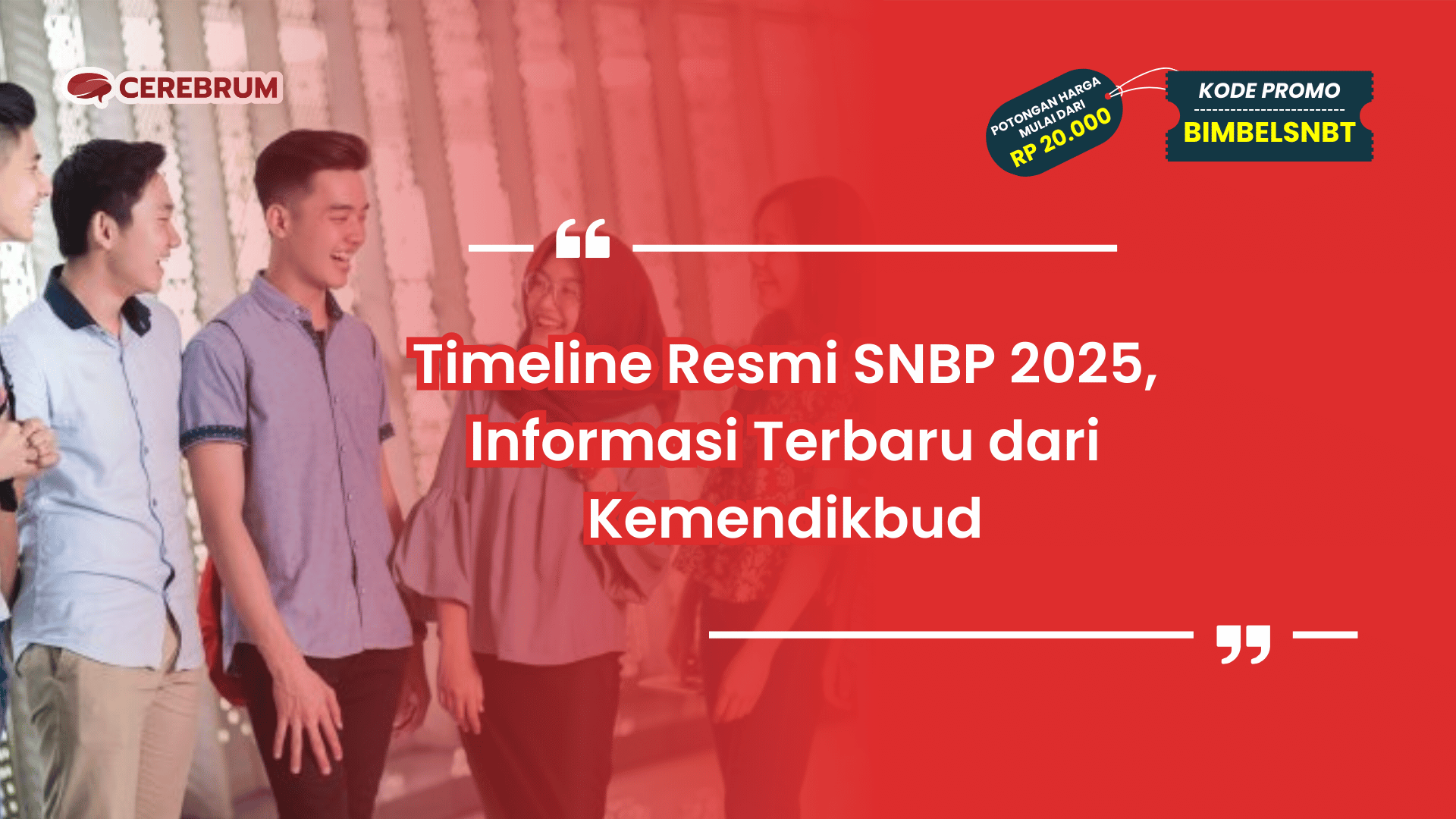 Timeline Resmi SNBP 2025