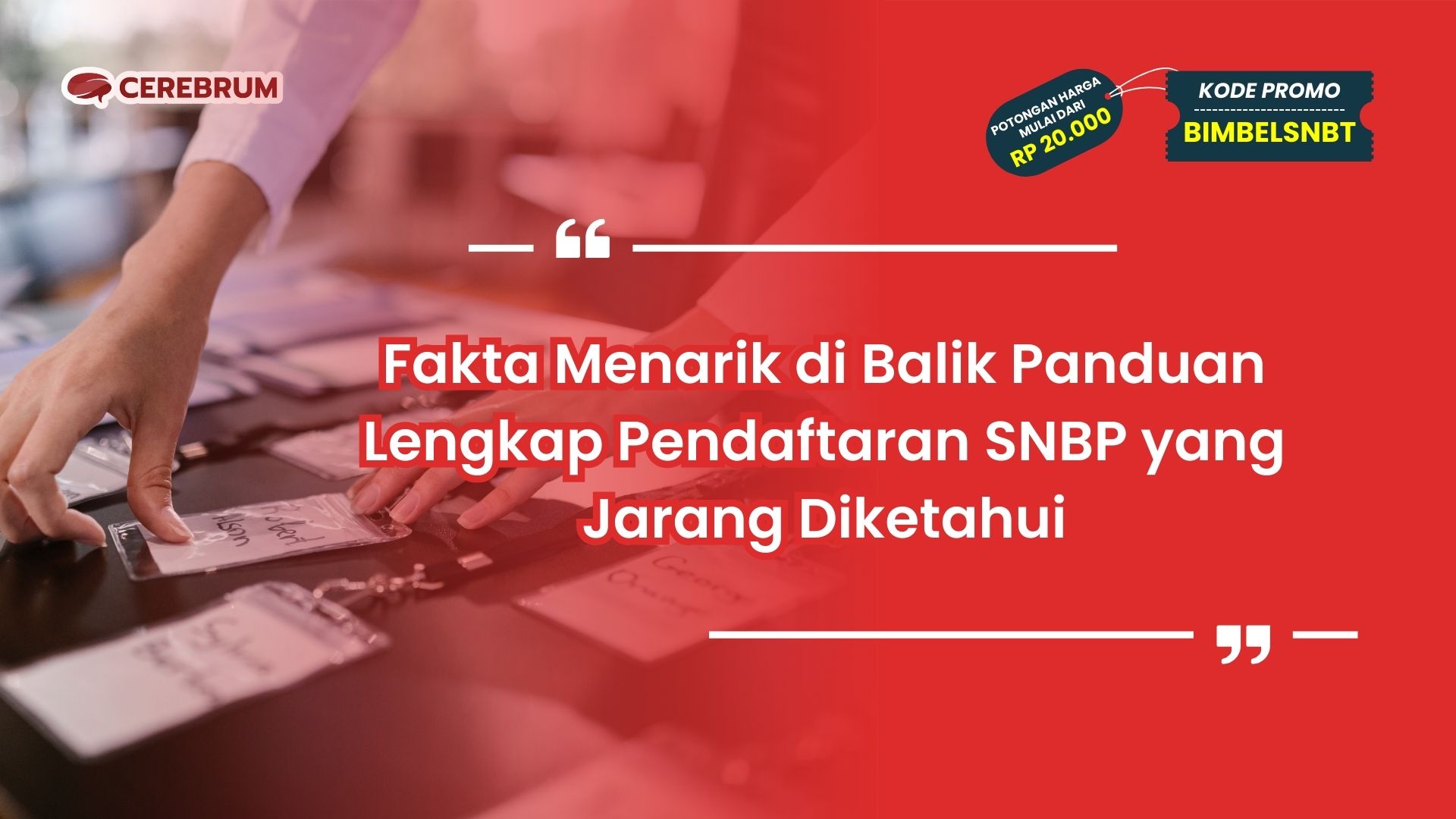 Pendaftaran SNBP
