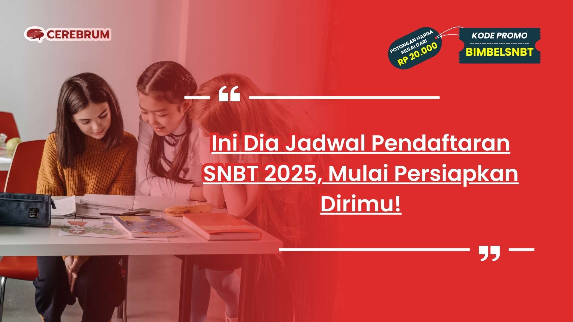 Jadwal Pendaftaran SNBT 2025