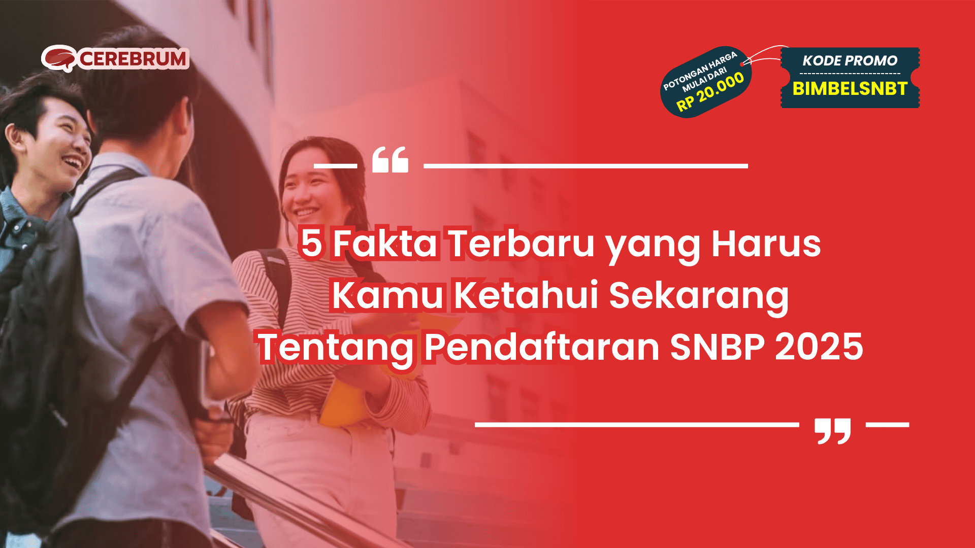 Pendaftaran SNBP 2025