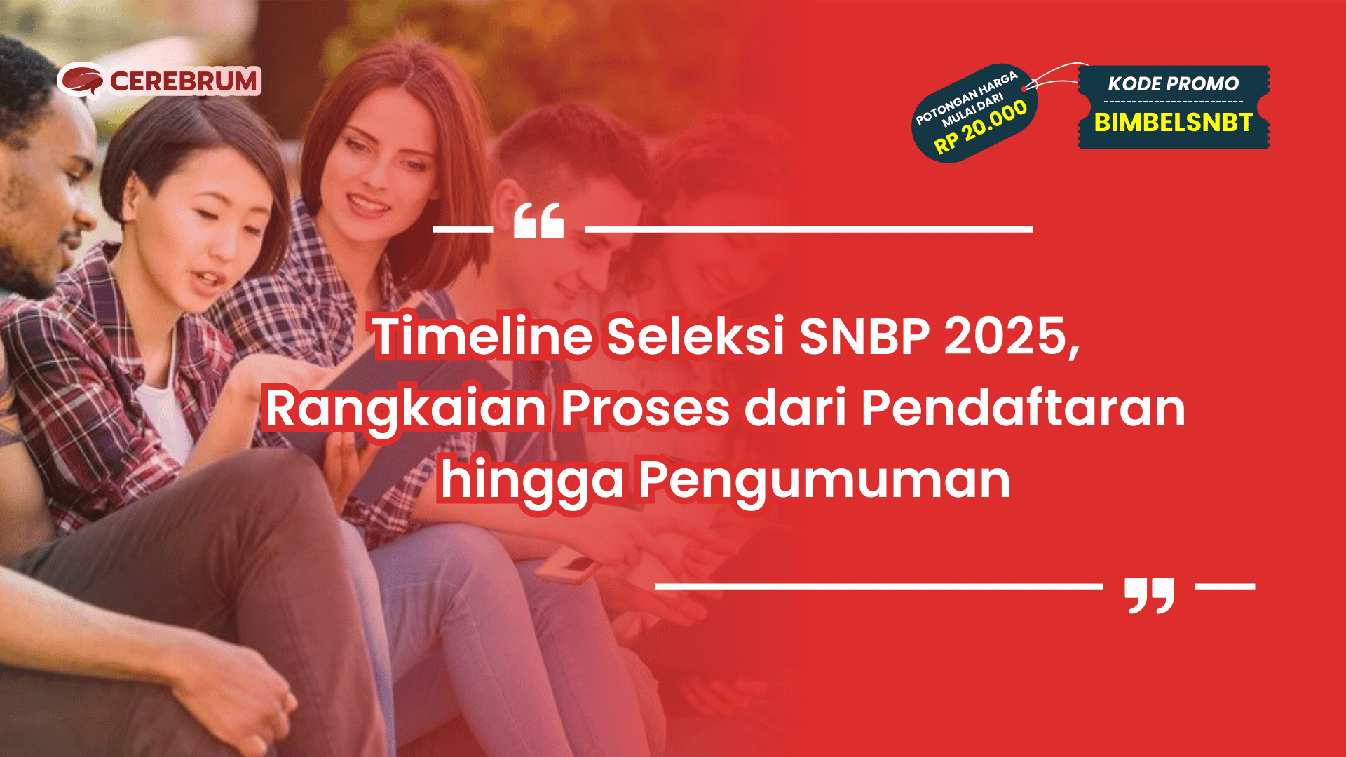 Timeline Seleksi SNBP 2025