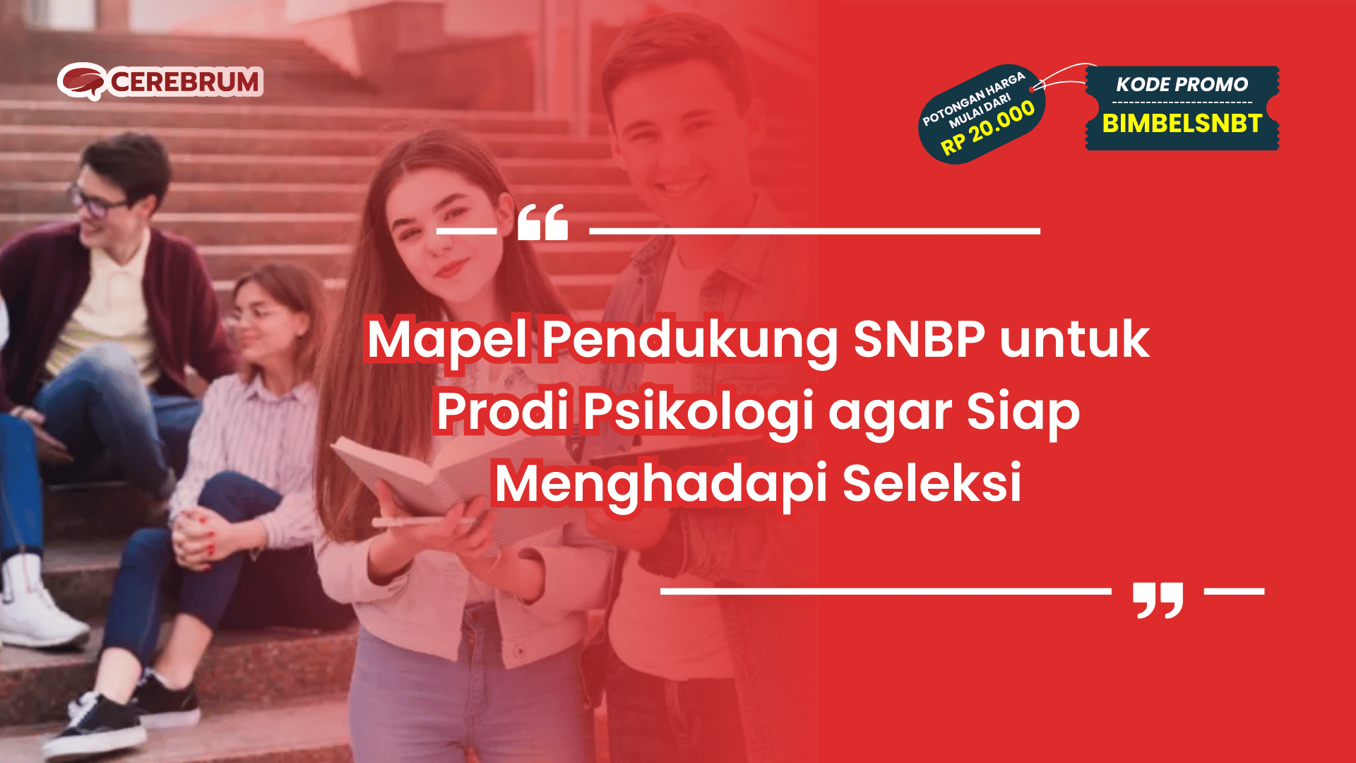 Mapel Pendukung SNBP untuk Prodi Psikologi