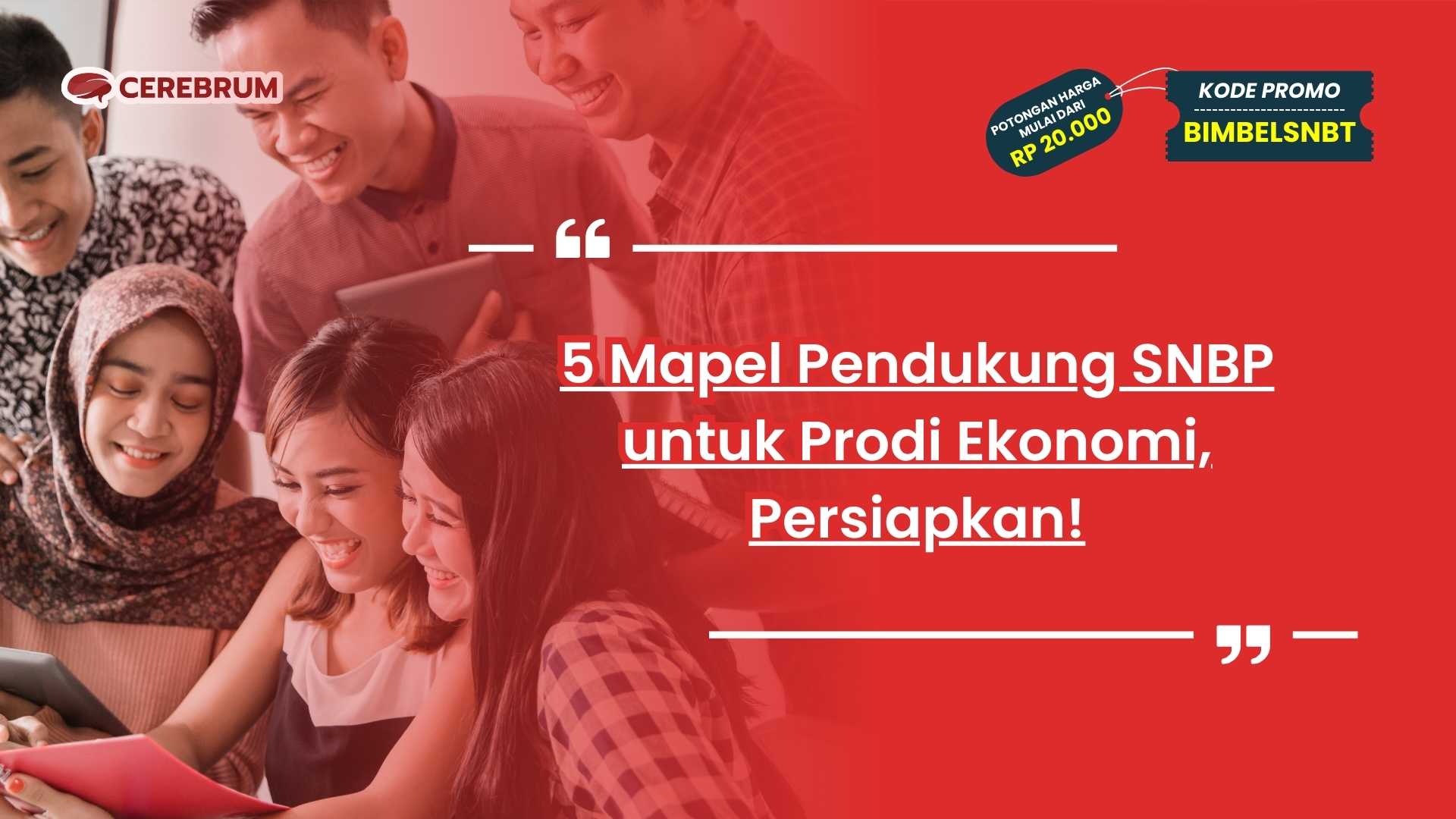Mapel Pendukung SNBP untuk Prodi Ekonomi