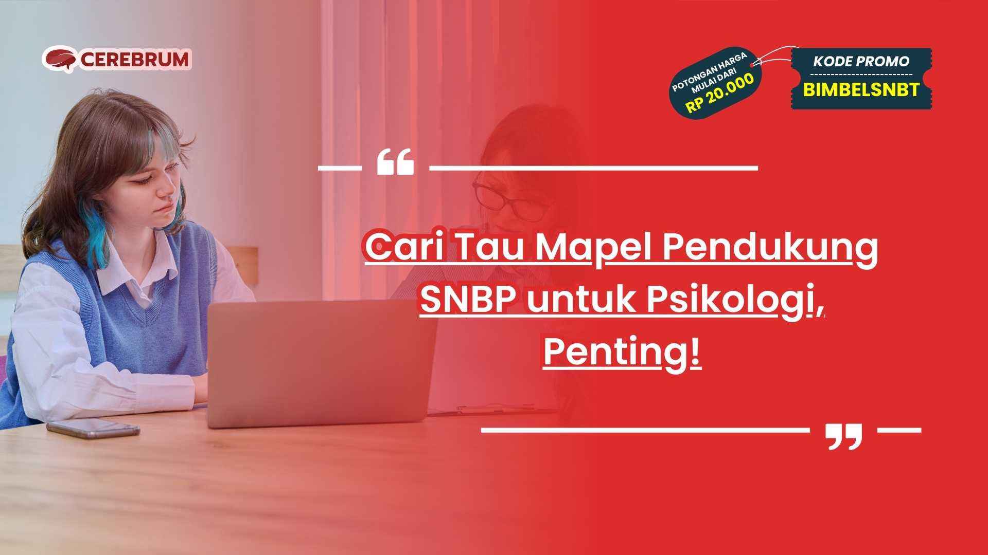 Mapel Pendukung SNBP untuk Psikologi