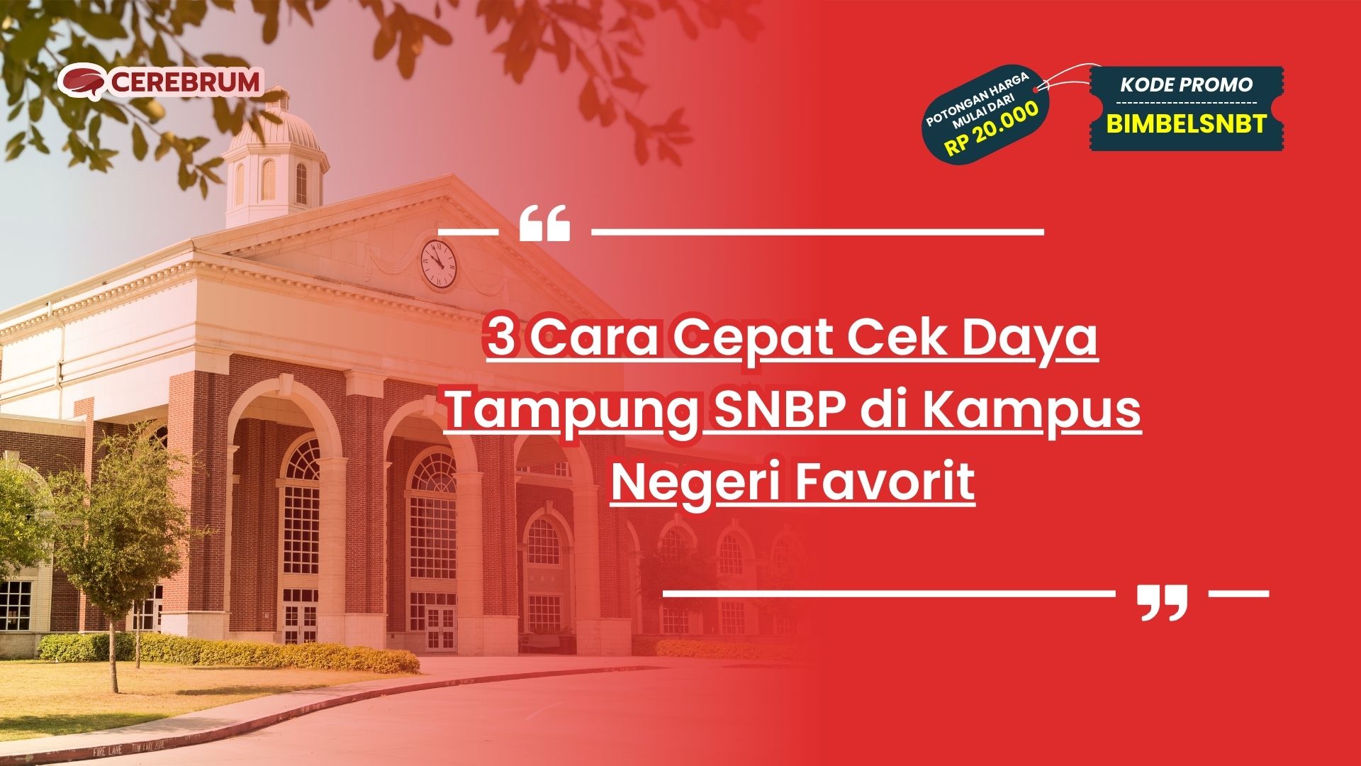 daya tampung snbp