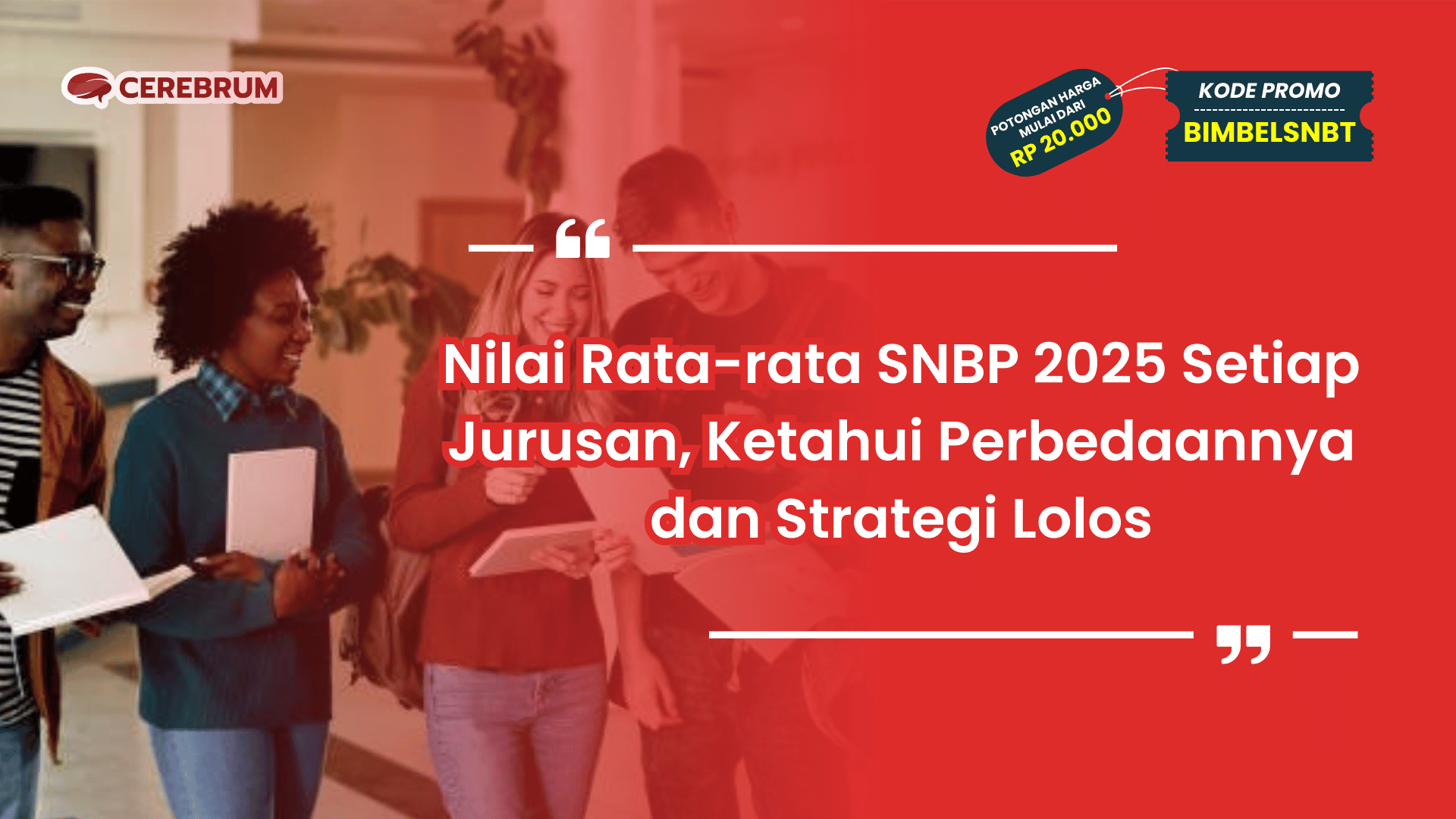 Nilai Rata-rata SNBP 2025 Setiap Jurusan
