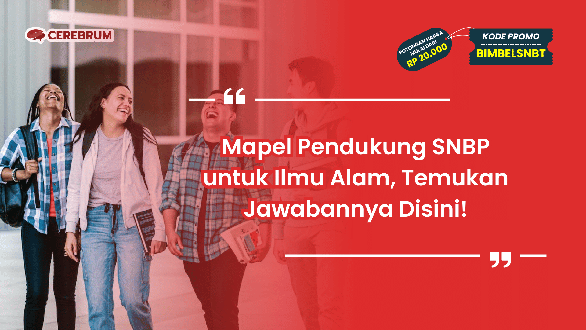 Mapel Pendukung SNBP untuk Ilmu Alam