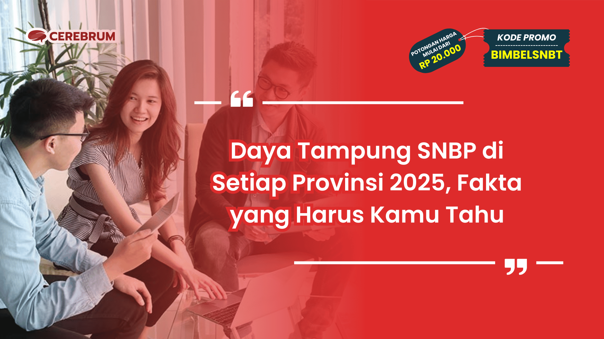 Daya Tampung SNBP di Setiap Provinsi 2025