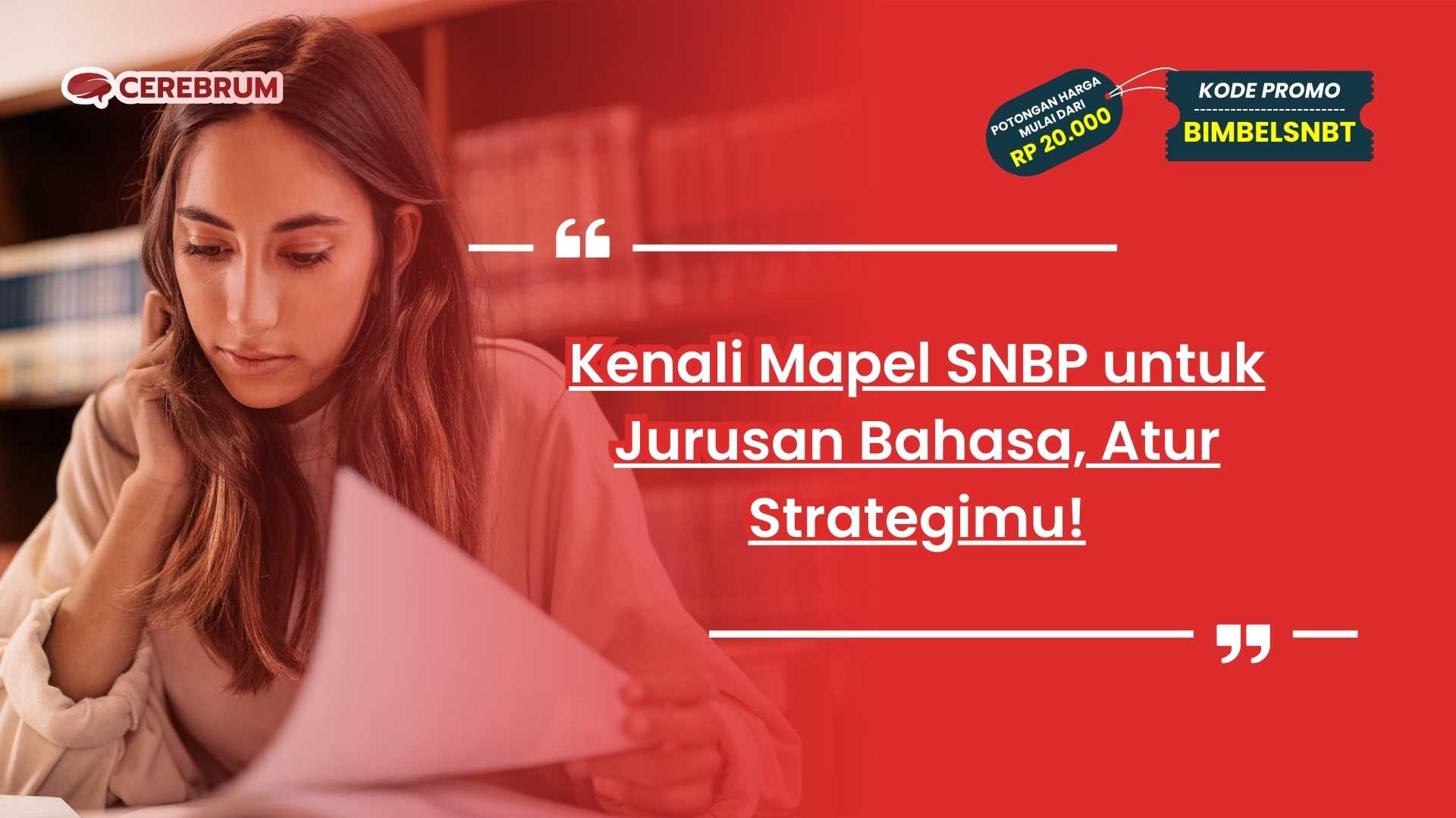 Mapel SNBP untuk Jurusan Bahasa