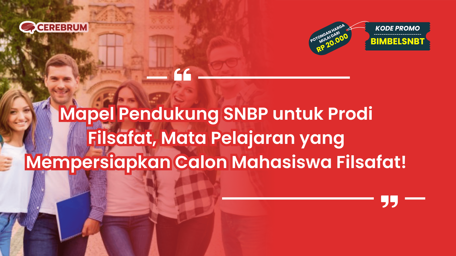 Mapel Pendukung SNBP untuk Prodi Filsafat