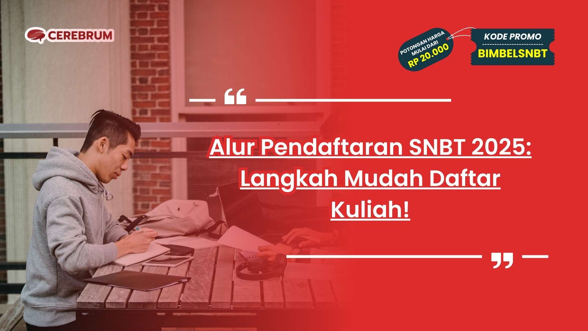 Alur Pendaftaran SNBT 2025