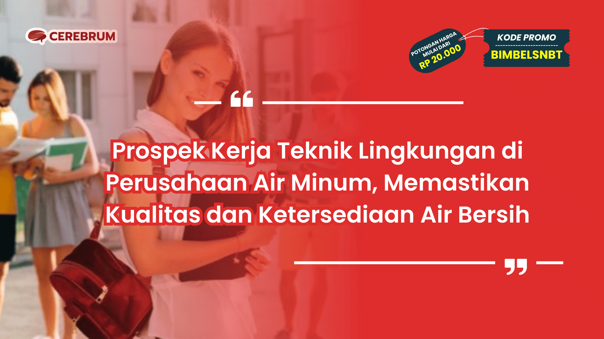 Prospek Kerja Teknik Lingkungan di Perusahaan Air Minum