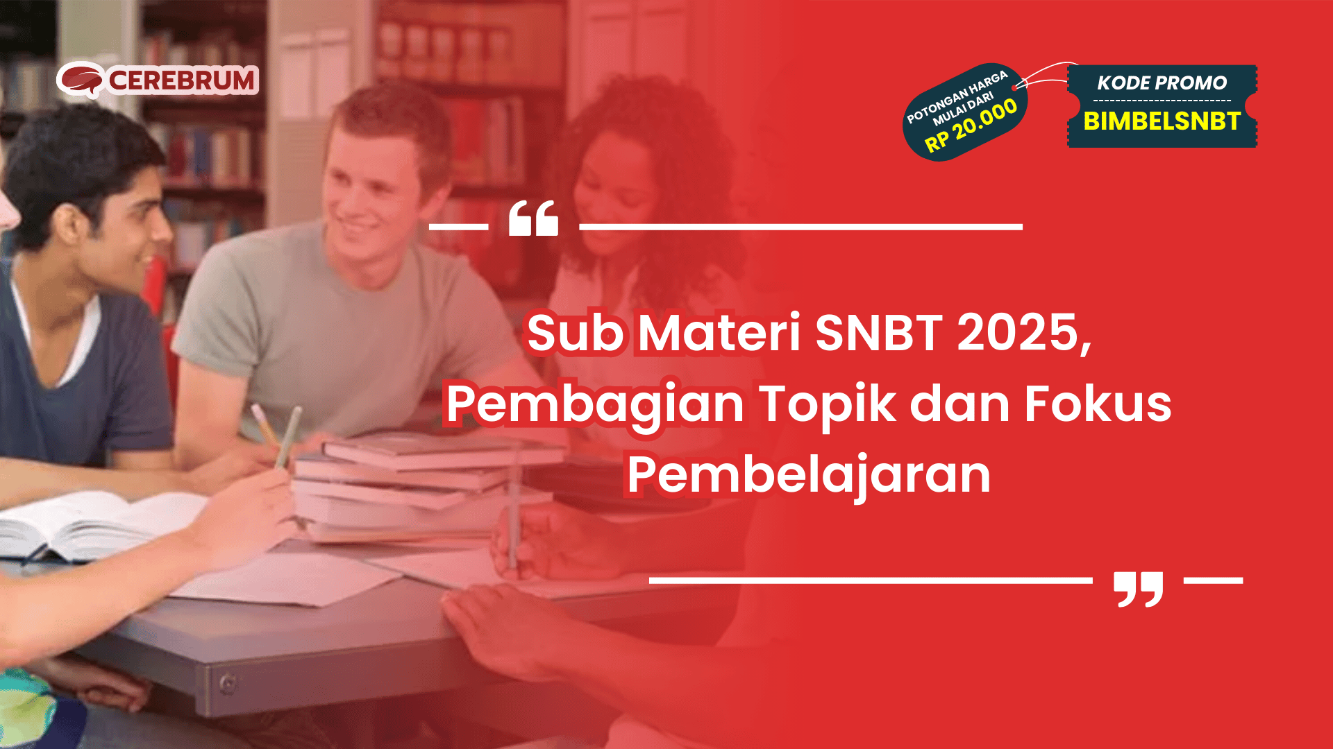 Sub Materi SNBT 2025