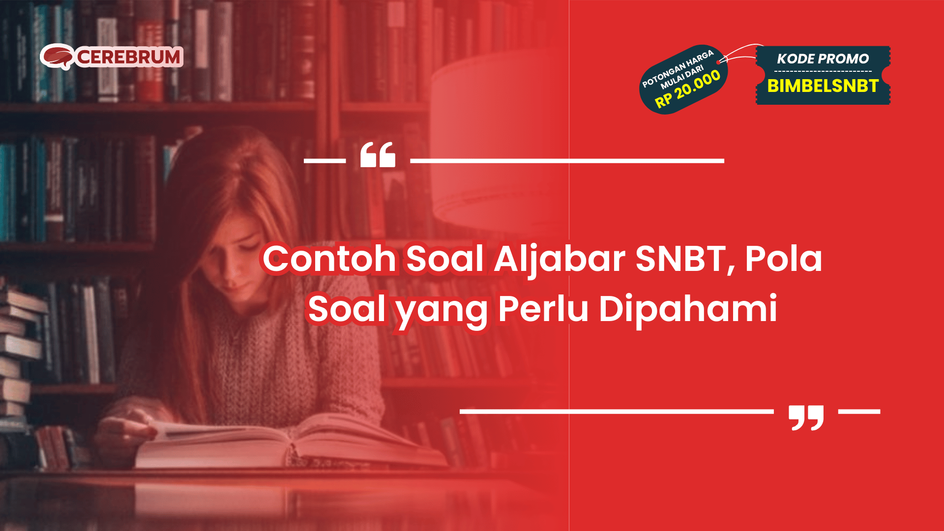 Contoh Soal Aljabar SNBT
