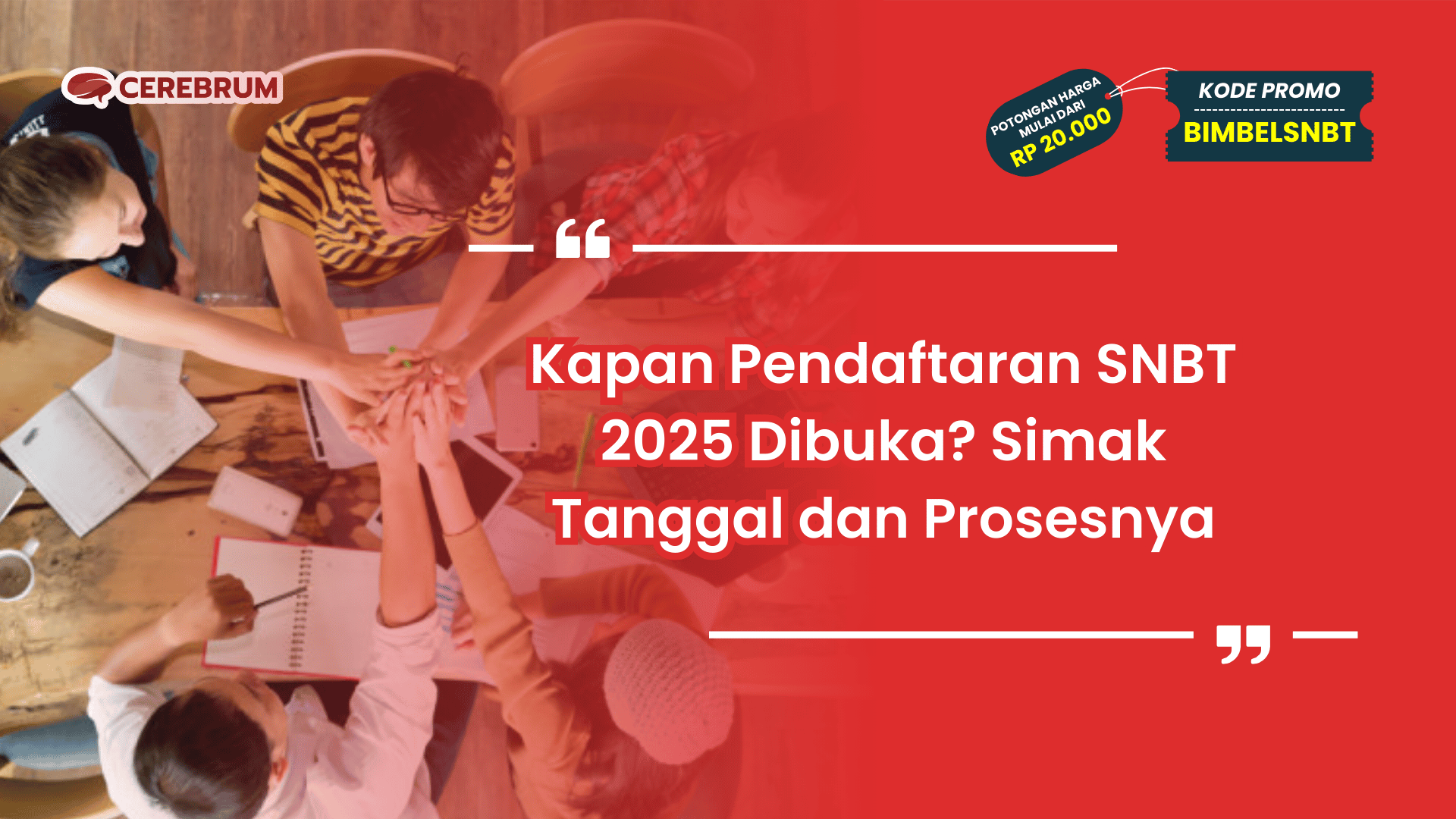 Kapan Pendaftaran SNBT 2025 Dibuka?