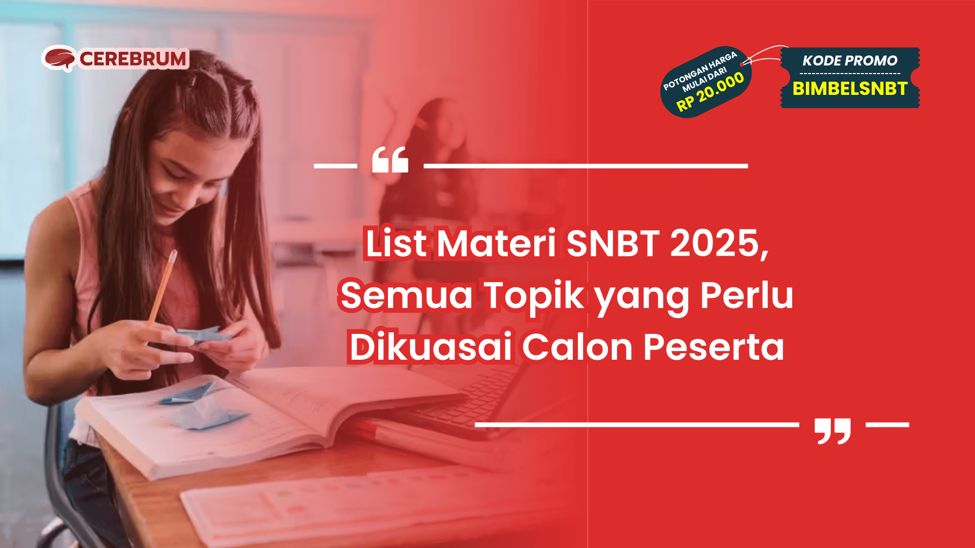 List Materi SNBT 2025