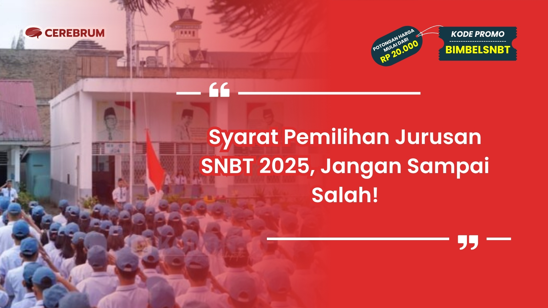 syarat pemilihan jurusan snbt 2025