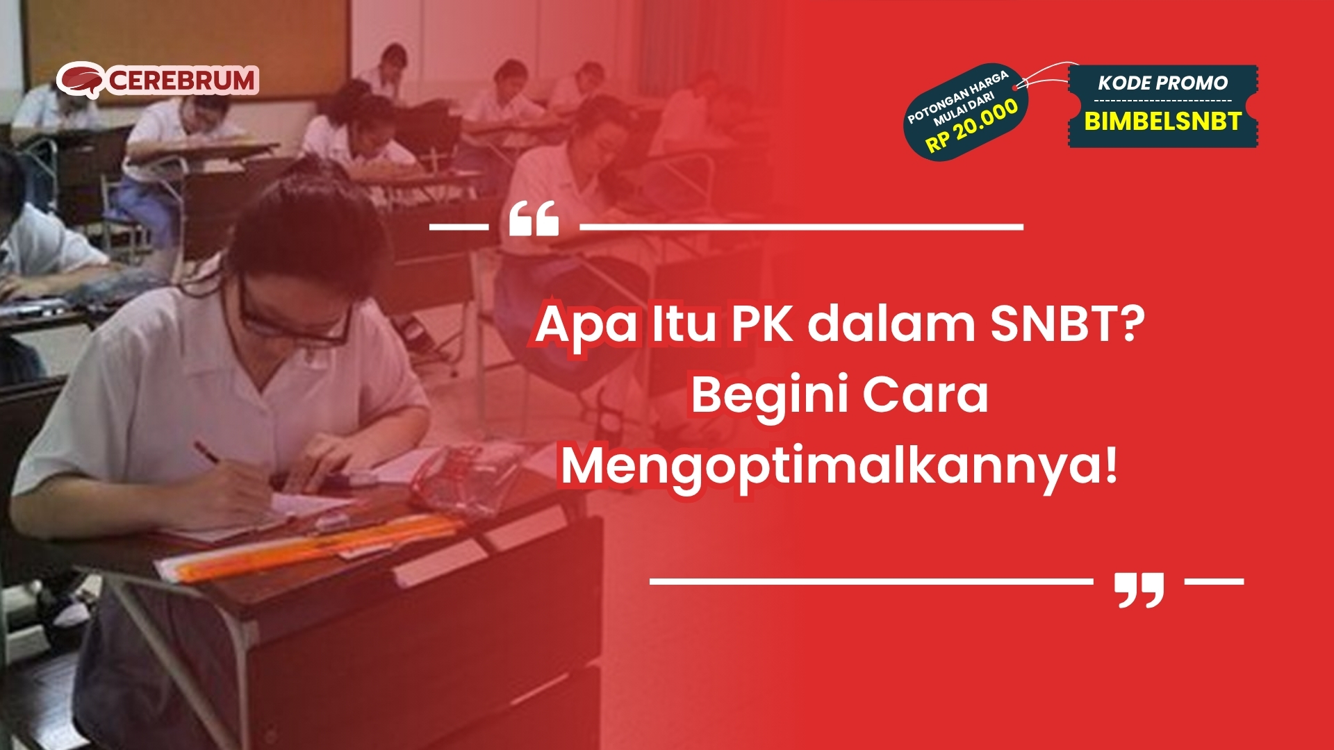 apa itu pk dalam snbt
