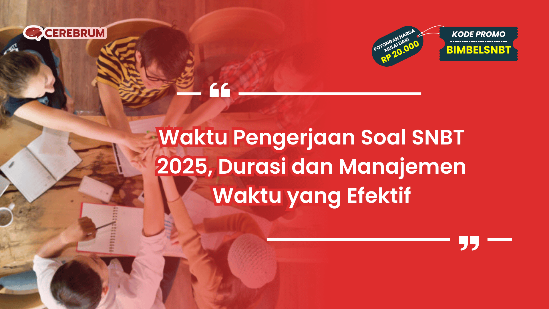 Waktu Pengerjaan Soal SNBT 2025