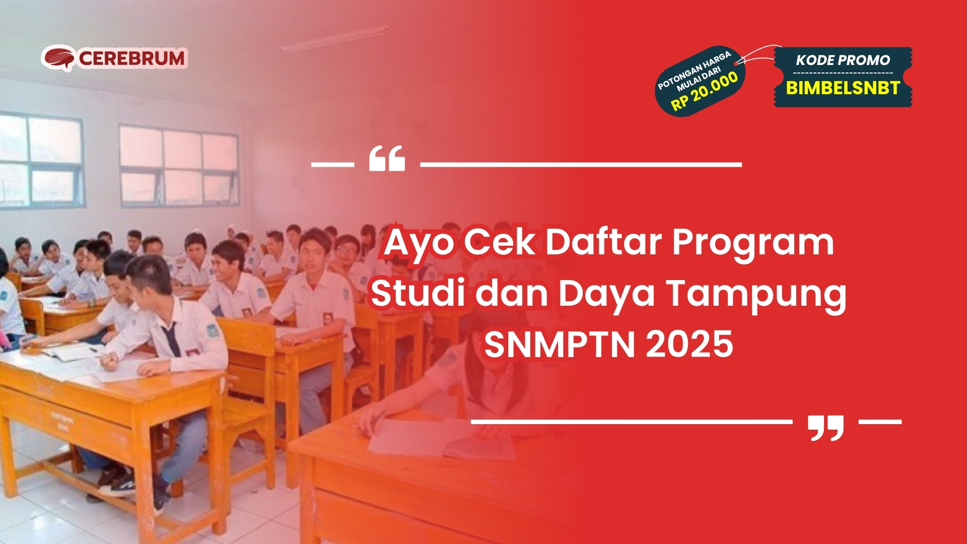 program studi dan daya tampung snmptn