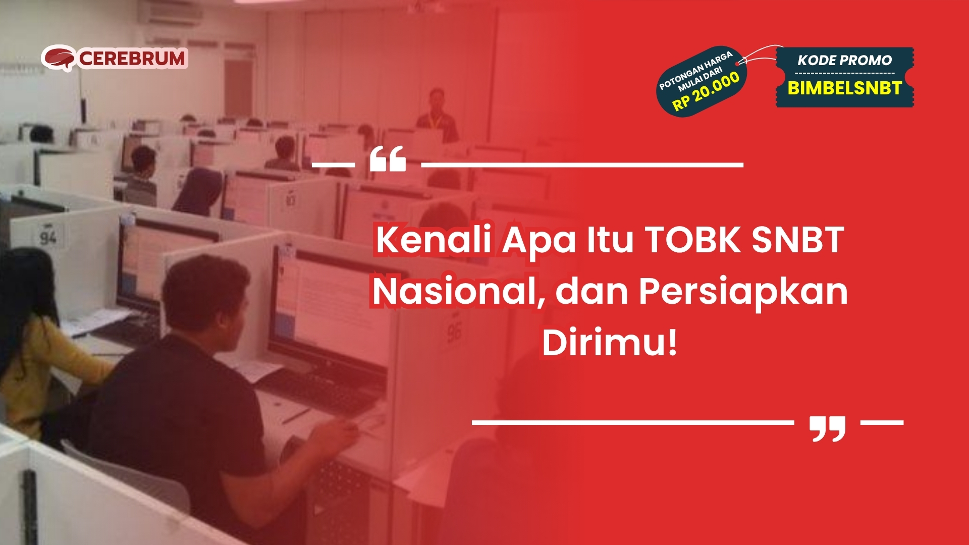 apa itu tobk snbt nasional