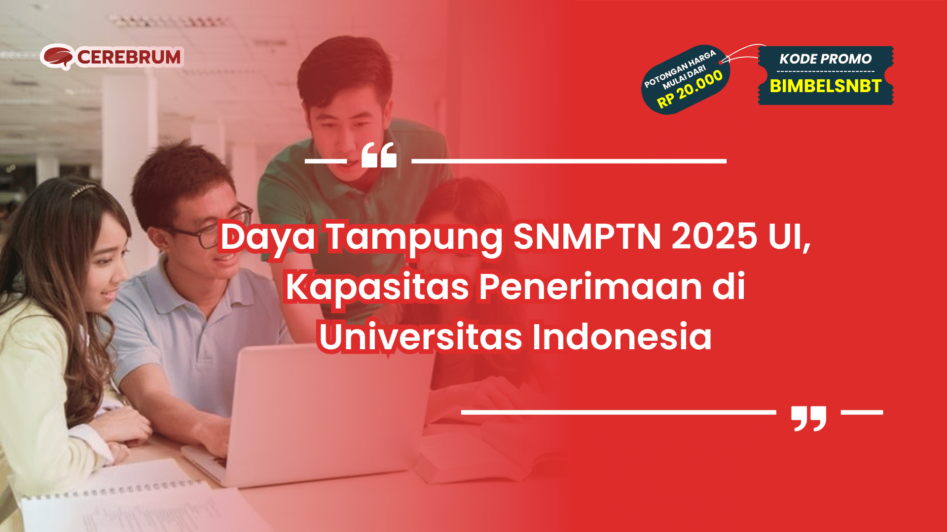Daya Tampung SNMPTN 2025 UI