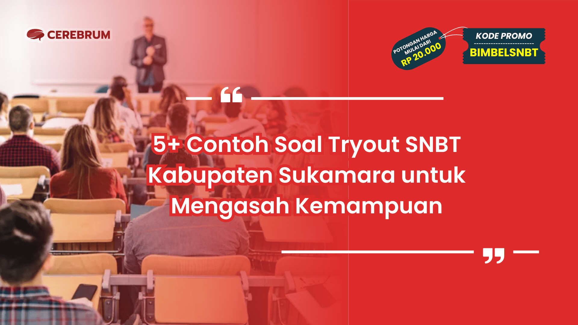 Tryout SNBT Kabupaten Sukamara