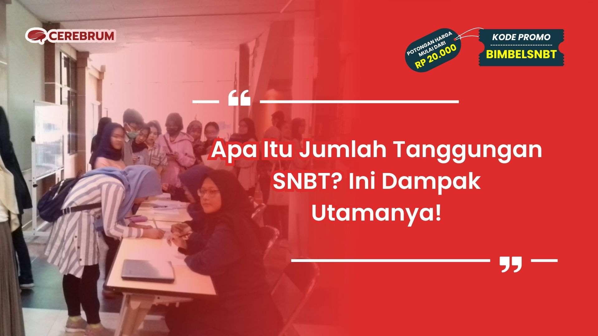 apa itu jumlah tanggungan snbt