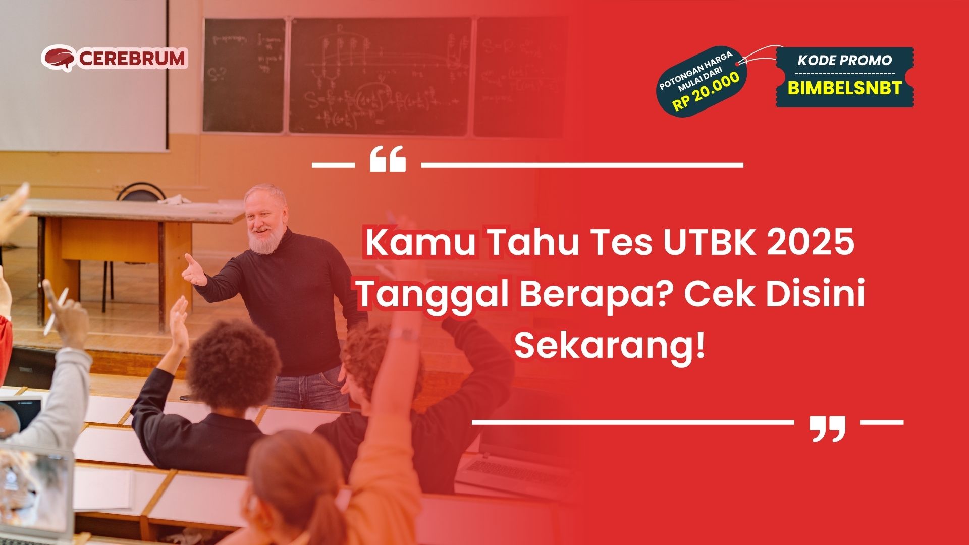 Tes UTBK 2025 Tanggal Berapa