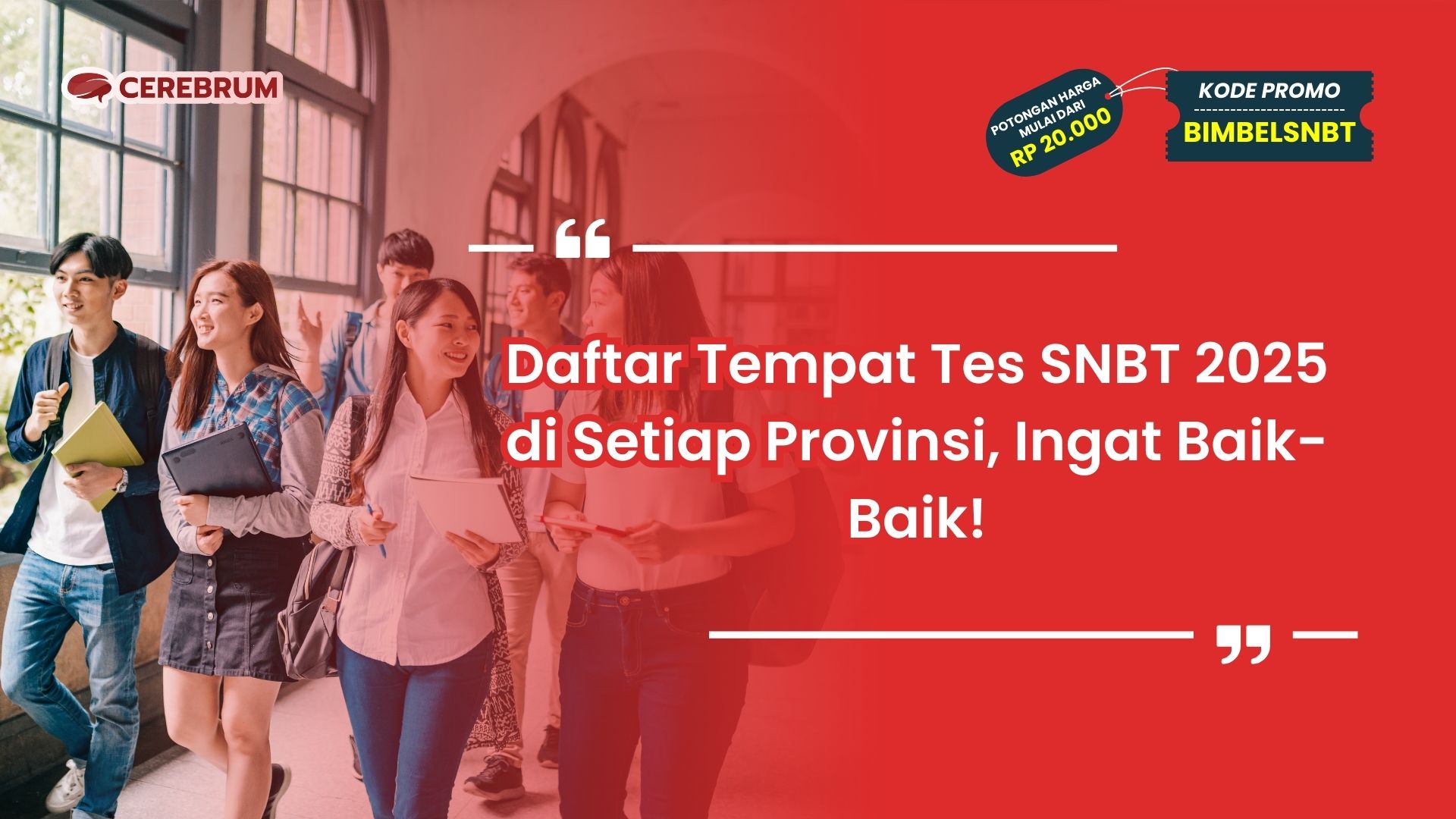 Tempat Tes SNBT 2025