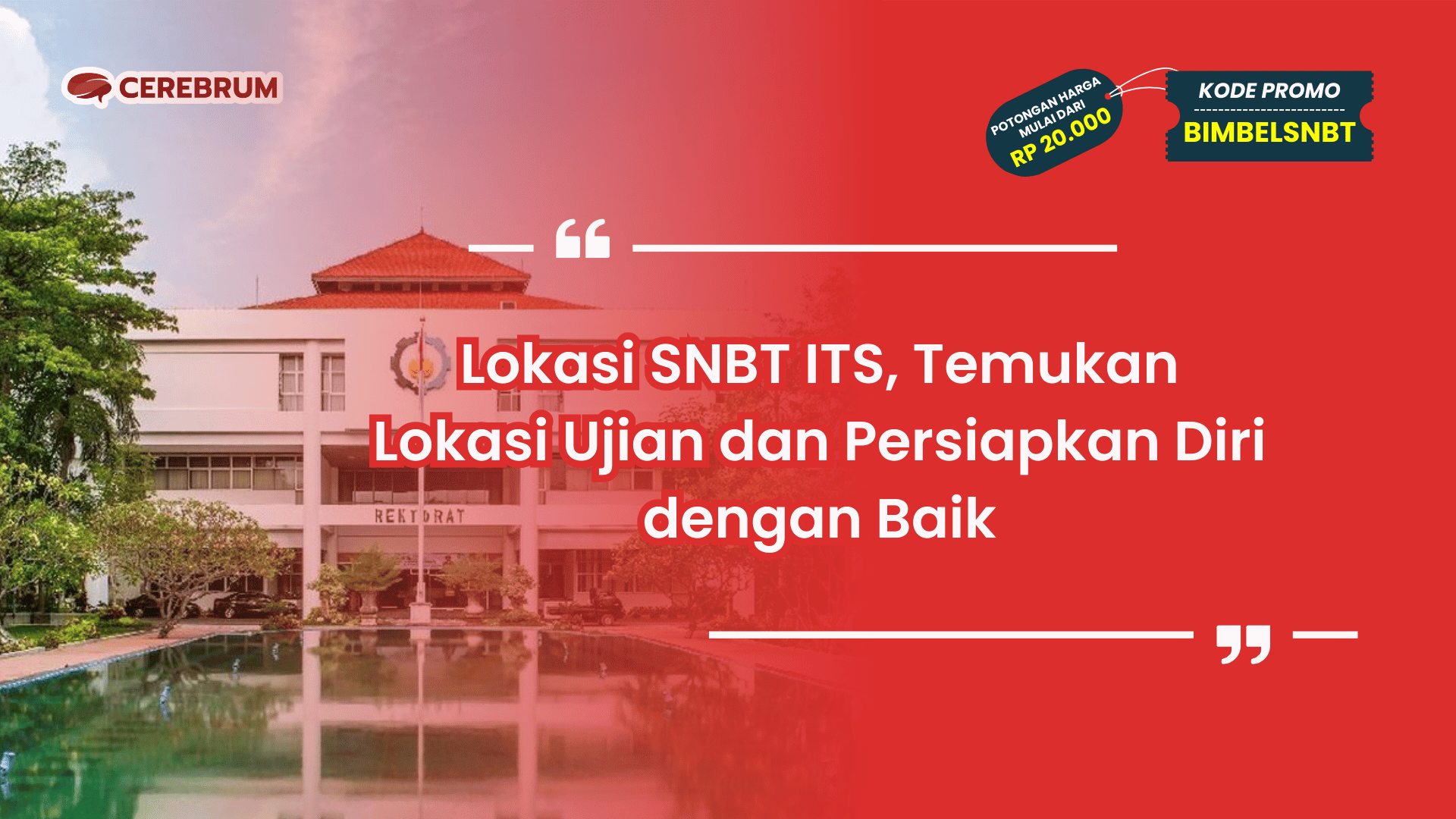 Lokasi SNBT ITS