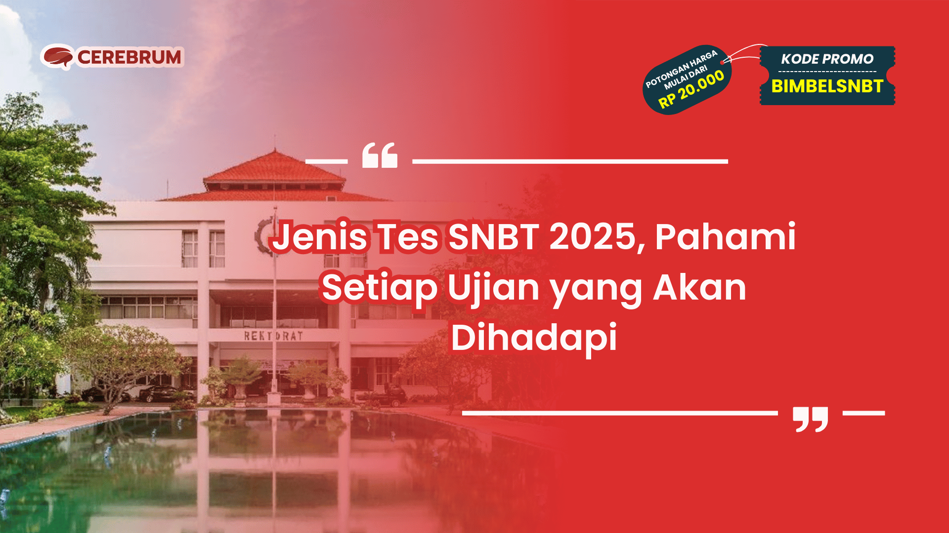 Jenis Tes SNBT 2025