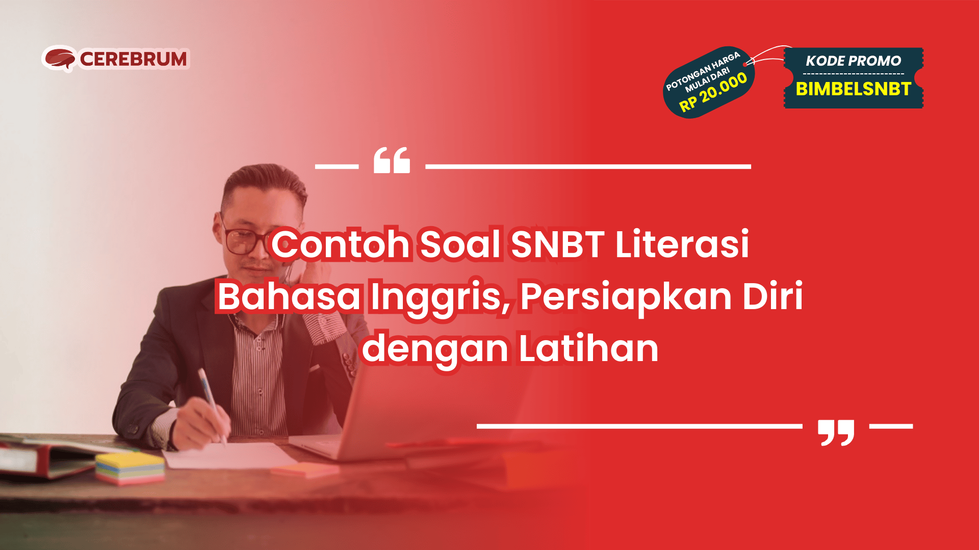 Contoh Soal SNBT Literasi Bahasa Inggris