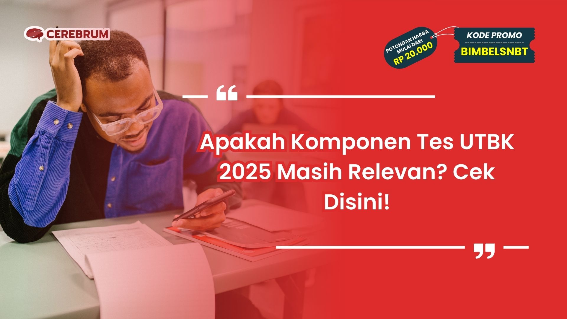 Komponen Tes UTBK 2025