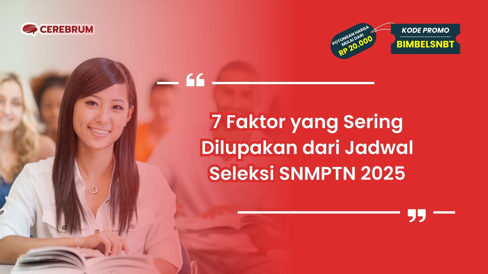 Jadwal Seleksi SNMPTN 2025